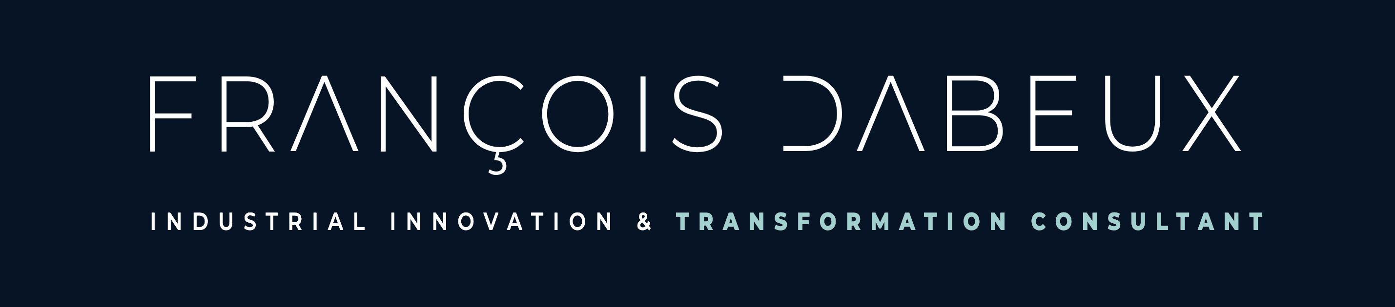François Dabeux — Industrial Innovation & Transformation Consultant
